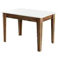 Masă de bucătărie fixă Trendy Kiev PAL/ White
