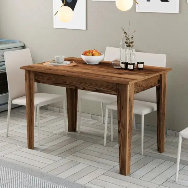 Кухонный стол зафиксированный Trendy Kiev ДСП/ Коричневый photo 2
