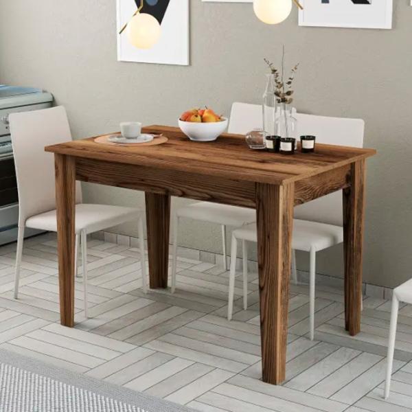Кухонный стол зафиксированный Trendy Kiev ДСП/ Коричневый photo 2