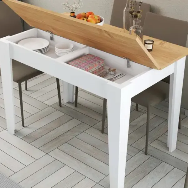 Masă de bucătărie fixă Trendy Kiev PAL/ Stejar Sonoma photo 5