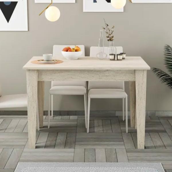 Masă de bucătărie fixă Trendy Kiev PAL/ Travertine photo 3