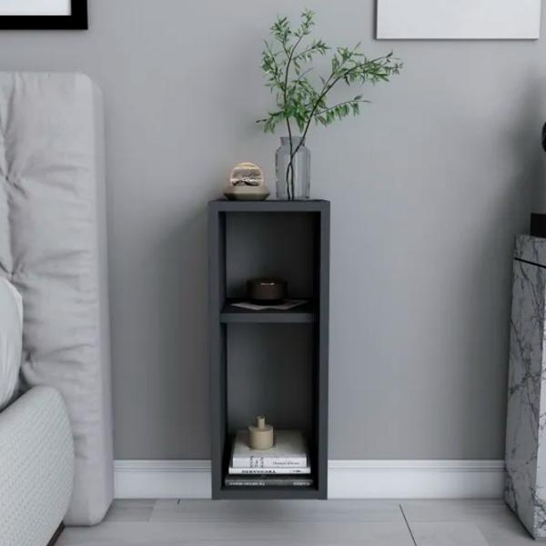 Noptiere Trendy Sault 59.6 x 23.2 x 22 / PAL / Antracite photo 3