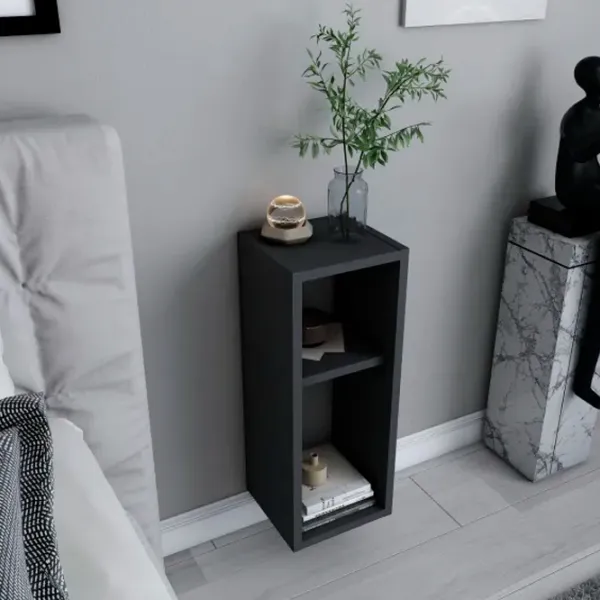 Noptiere Trendy Sault 59.6 x 23.2 x 22 / PAL / Antracite photo 4