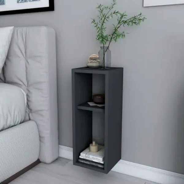 Noptiere Trendy Sault 59.6 x 23.2 x 22 / PAL / Antracite photo 5