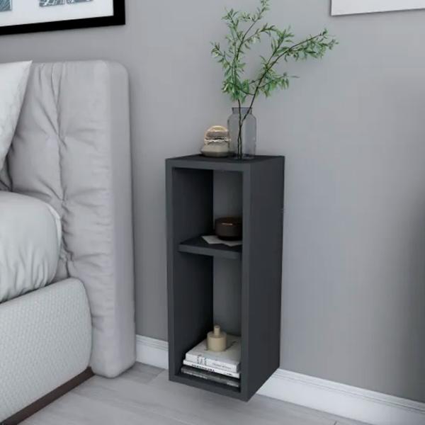 Noptiere Trendy Sault 59.6 x 23.2 x 22 / PAL / Antracite photo 5