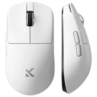 Mouse Mchose L7 Ultra + Bluetooth, USB / White photo 2