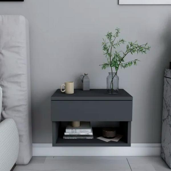 Тумбочки Trendy Jamot 31.9 x 44.6 x 29см / ЛДСП / Антрацит photo 3