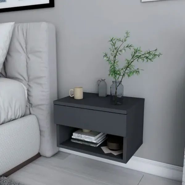 Тумбочки Trendy Jamot 31.9 x 44.6 x 29см / ЛДСП / Антрацит photo 5