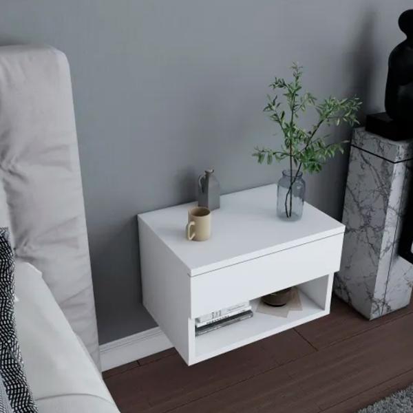 Noptiere Trendy Jamot 31.9 x 44.6 x 29 / PAL / White photo 4