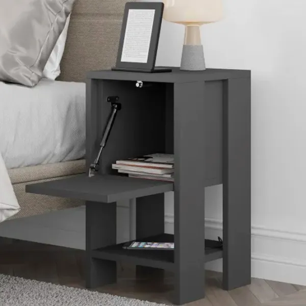 Тумбочки Trendy EMA 27 x 30 x 30см / Дерево / Антрацит photo 4