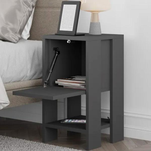 Тумбочки Trendy EMA 27 x 30 x 30см / Дерево / Антрацит photo 4