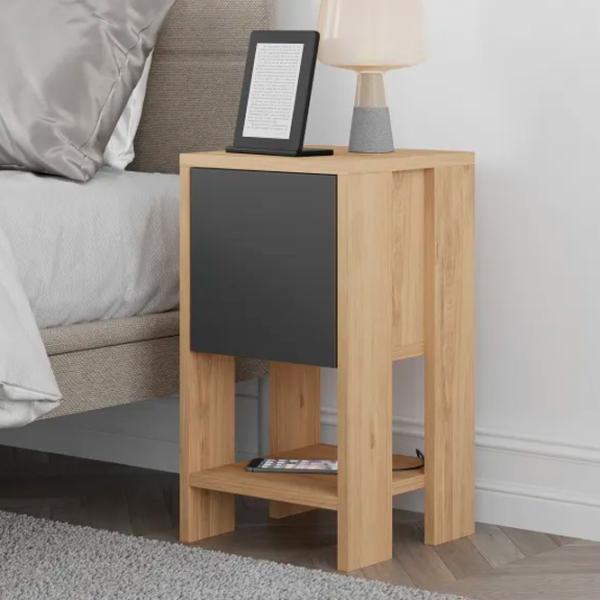 Тумбочки Trendy EMA 27 x 30 x 30см / Дерево / Дуб Сонома photo 3