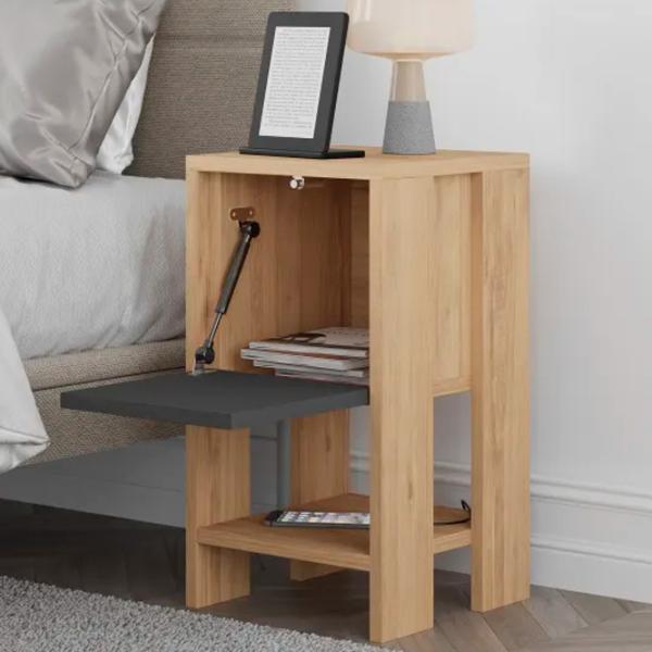 Тумбочки Trendy EMA 27 x 30 x 30см / Дерево / Дуб Сонома photo 4