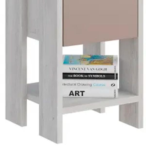 Noptiere Trendy EMA 27 x 30 x 30 / Lemn / Gray photo 2