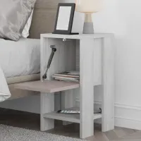 Тумбочки Trendy EMA 27 x 30 x 30см / Дерево / Серый photo 4