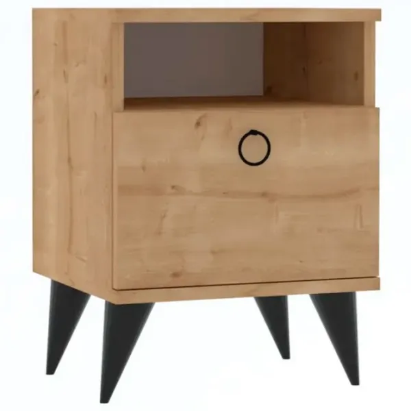Тумбочки Trendy Barlo 50 x 40 x 40см / Дерево / Дуб Сонома photo 2