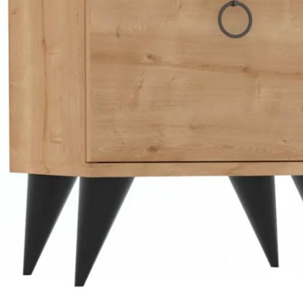Тумбочки Trendy Barlo 50 x 40 x 40см / Дерево / Дуб Сонома photo 3
