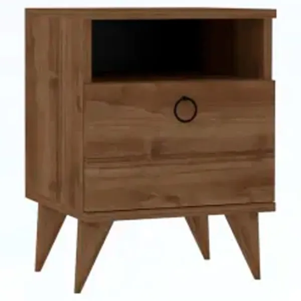 Noptiere Trendy Barlo 50 x 40 x 40 / Lemn / Brown photo 2