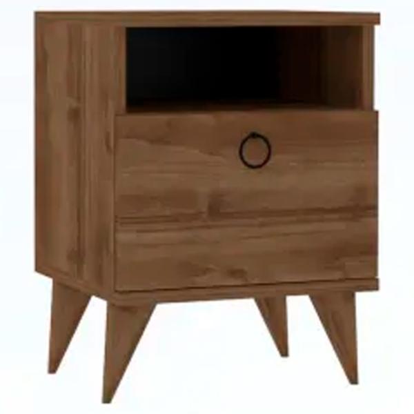 Noptiere Trendy Barlo 50 x 40 x 40 / Lemn / Brown photo 2
