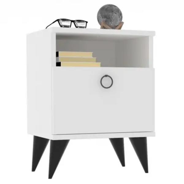 Тумбочки Trendy Barlo 50 x 40 x 40см / Дерево / Black photo 1