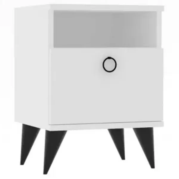 Тумбочки Trendy Barlo 50 x 40 x 40см / Дерево / Black photo 2