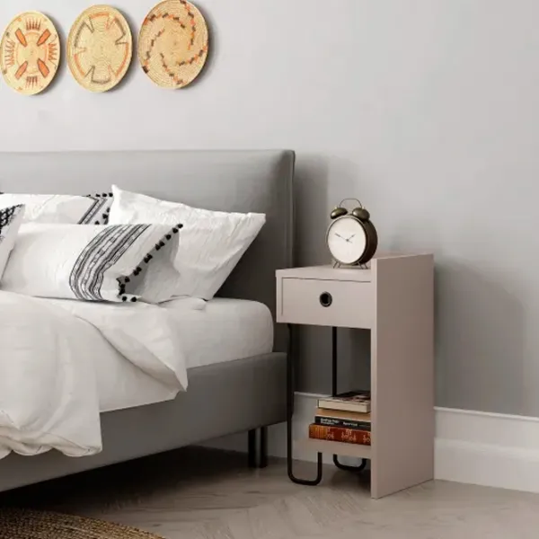 Noptiere Trendy Sirius Right 61 x 32 x 30 / PAL / Gray photo 4
