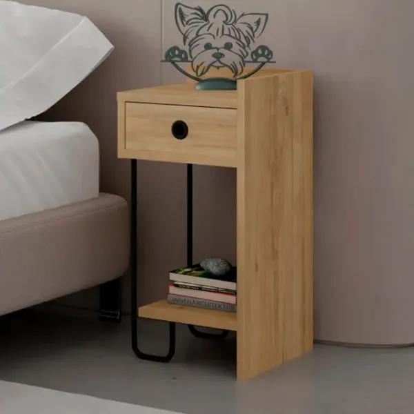 Тумбочки Trendy Sirius Right 61 x 32 x 30см / ЛДСП / Дуб Сонома photo 5