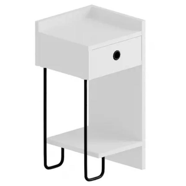 Тумбочки Trendy Sirius Right 61 x 32 x 30см / ЛДСП / Black photo 1
