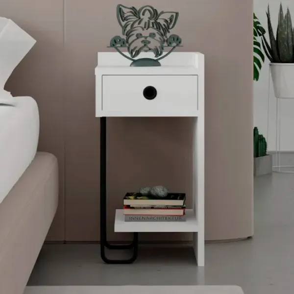 Тумбочки Trendy Sirius Right 61 x 32 x 30см / ЛДСП / Black photo 2