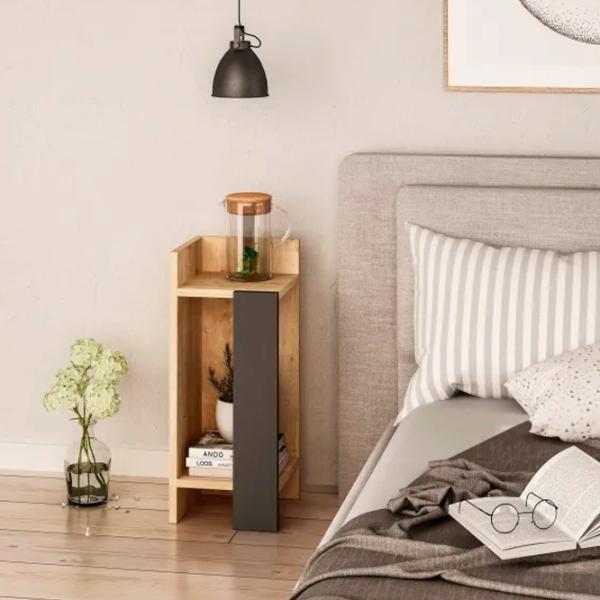 Тумбочки Trendy Elos stanga 60 x 25 x 27 см / ДСП меламин / Дуб Сонома photo 3