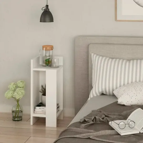 Тумбочки Trendy Elos stanga 60 x 25 x 27 см / ДСП меламин / White photo 3