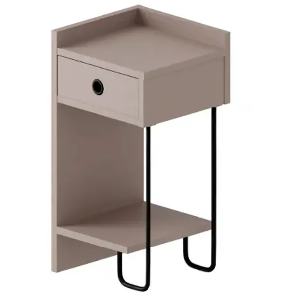 Тумбочки Trendy Sirius Left 61 x 32 x 30см / ЛДСП / Светлый мокко photo 1