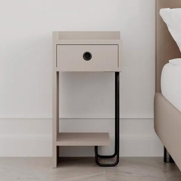 Тумбочки Trendy Sirius Left 61 x 32 x 30см / ЛДСП / Светлый мокко photo 7