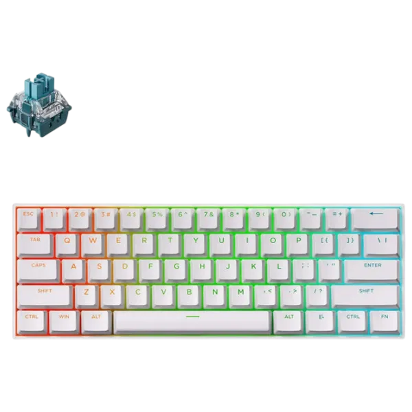 Клавиатура Mchose Ace 60 Pro Проводная / Белый photo 2