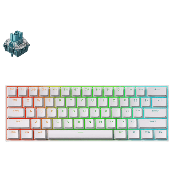Клавиатура Mchose Ace 60 Pro Проводная / Белый photo 2