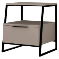 Noptiere Trendy Pal v2 50 x 45 x 41 / Metal / Light Mocha