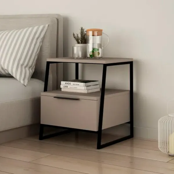 Тумбочки Trendy Pal v2 50 x 45 x 41см / Металл / Светлый мокко photo 3