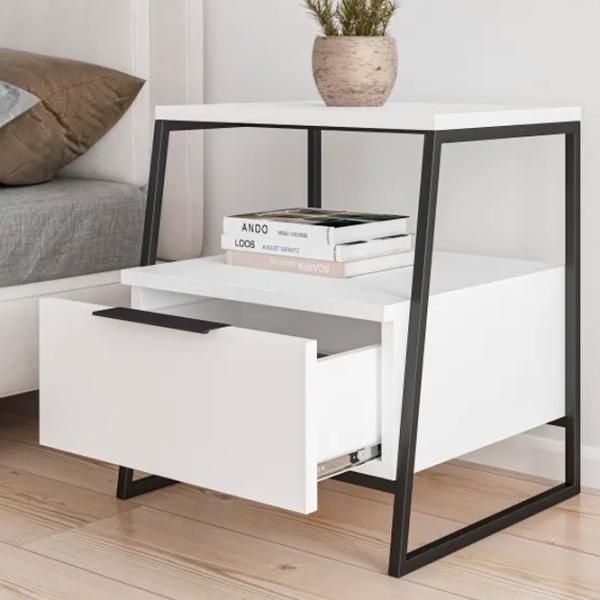 Noptiere Trendy Pal v2 50 x 45 x 41 / Metal / Black photo 4