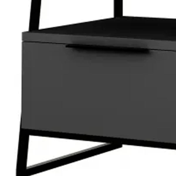 Noptiere Trendy Pal 50 x 45 x 40 / Metal / Black photo 2