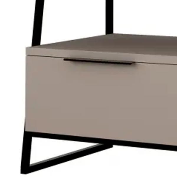 Noptiere Trendy Pal 50 x 45 x 40 / Metal / Black photo 2