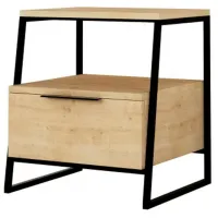 Noptiere Trendy Pal 50 x 45 x 40 / Metal / Black