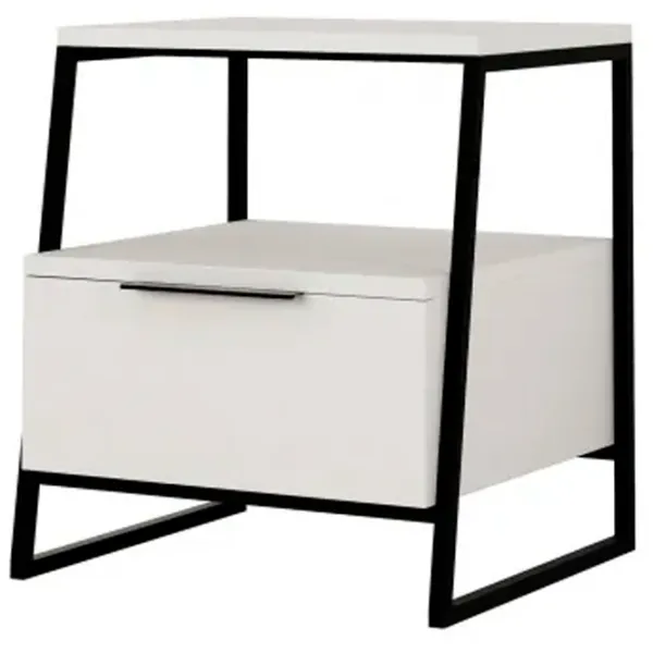 Noptiere Trendy Pal 50 x 45 x 40 / Metal / Black photo 1