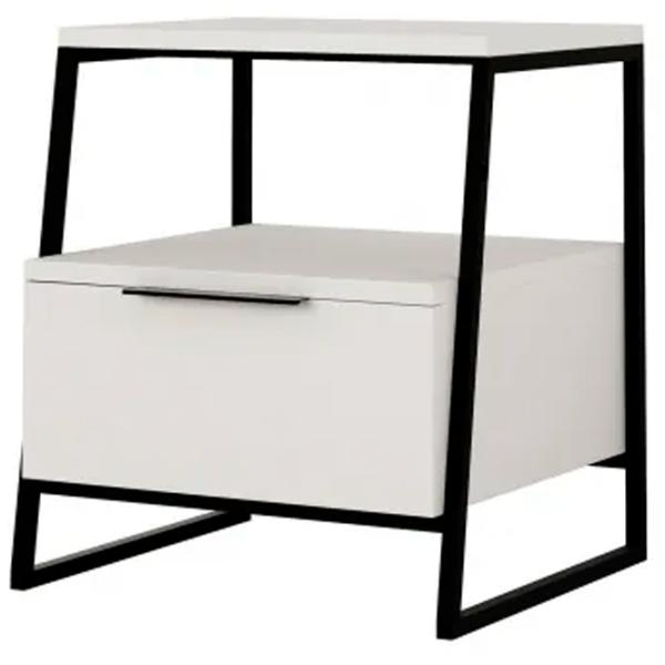 Noptiere Trendy Pal 50 x 45 x 40 / Metal / Black photo 1