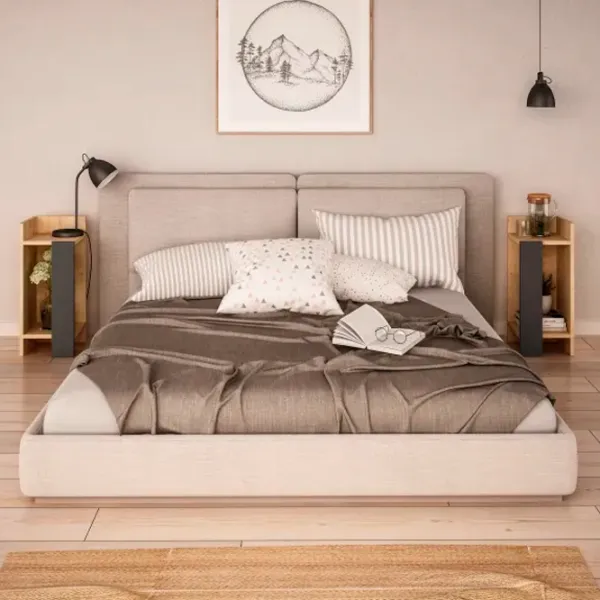 Noptiere Trendy Elos 60 x 25 x 27 / PAL / Stejar Sonoma photo 2