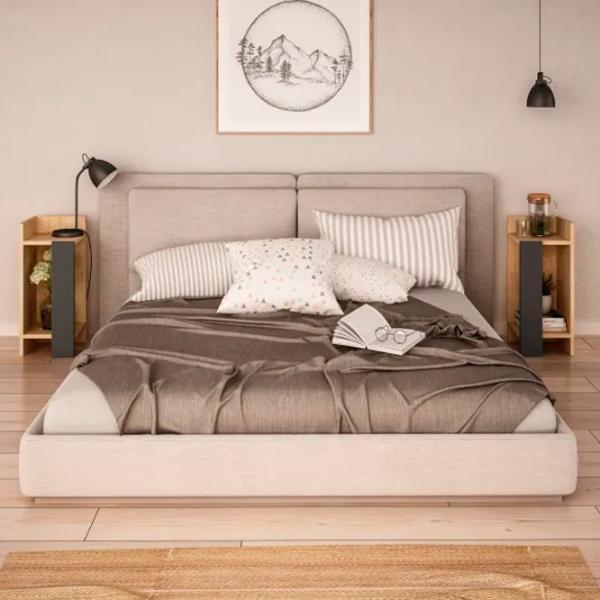 Noptiere Trendy Elos 60 x 25 x 27 / PAL / Stejar Sonoma photo 2