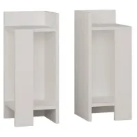 Noptiere Trendy Elos 60 x 25 x 27 / PAL / White