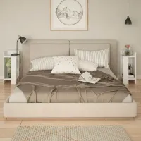 Тумбочки Trendy Elos 60 x 25 x 27 см / ЛДСП / White photo 2