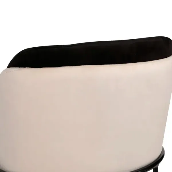 Set scaune de bucătarie Trendy Dore Catifea/ Beige Black photo 4