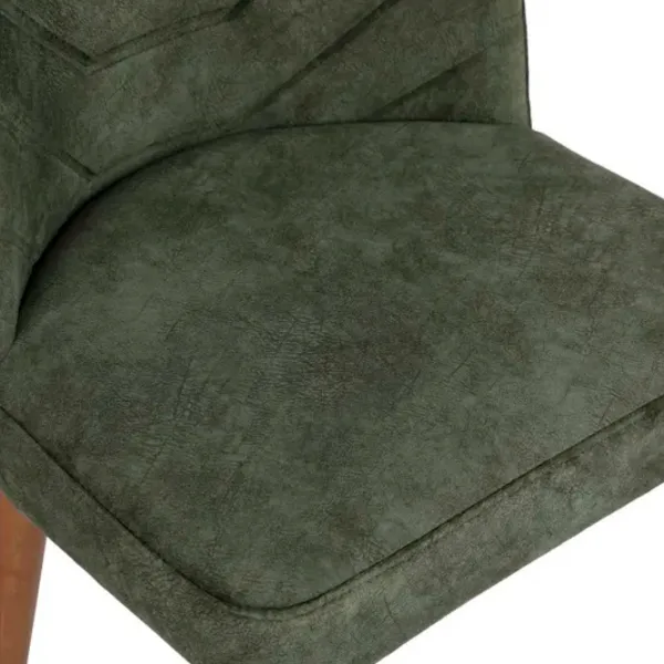 Set scaune de bucătarie Trendy Dallas Catifea/ Green Brown photo 7