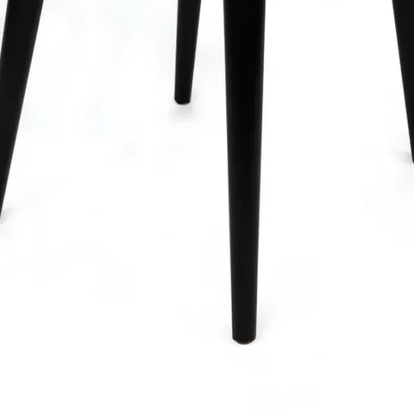 Set scaune de bucătarie Trendy Dallas Catifea/ Light Gray Black photo 4